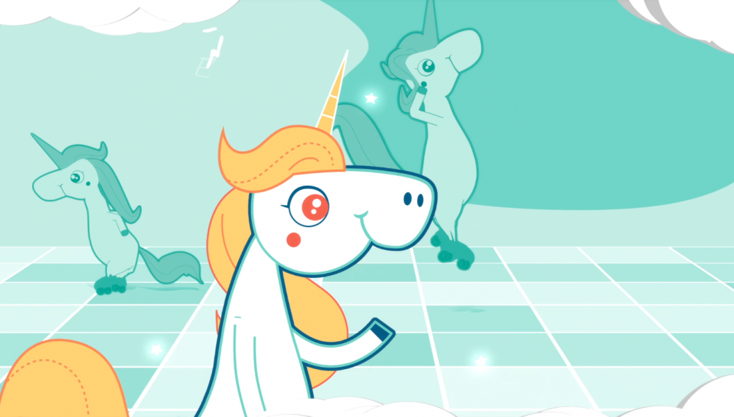 Character Animation: Banco Azul – Pinino version Unicornio