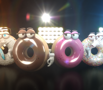 Character Animation : Mister Donuts